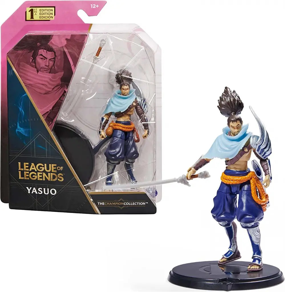 League of Legends Yasuo The Champion Collection 1st Edition Action Figure