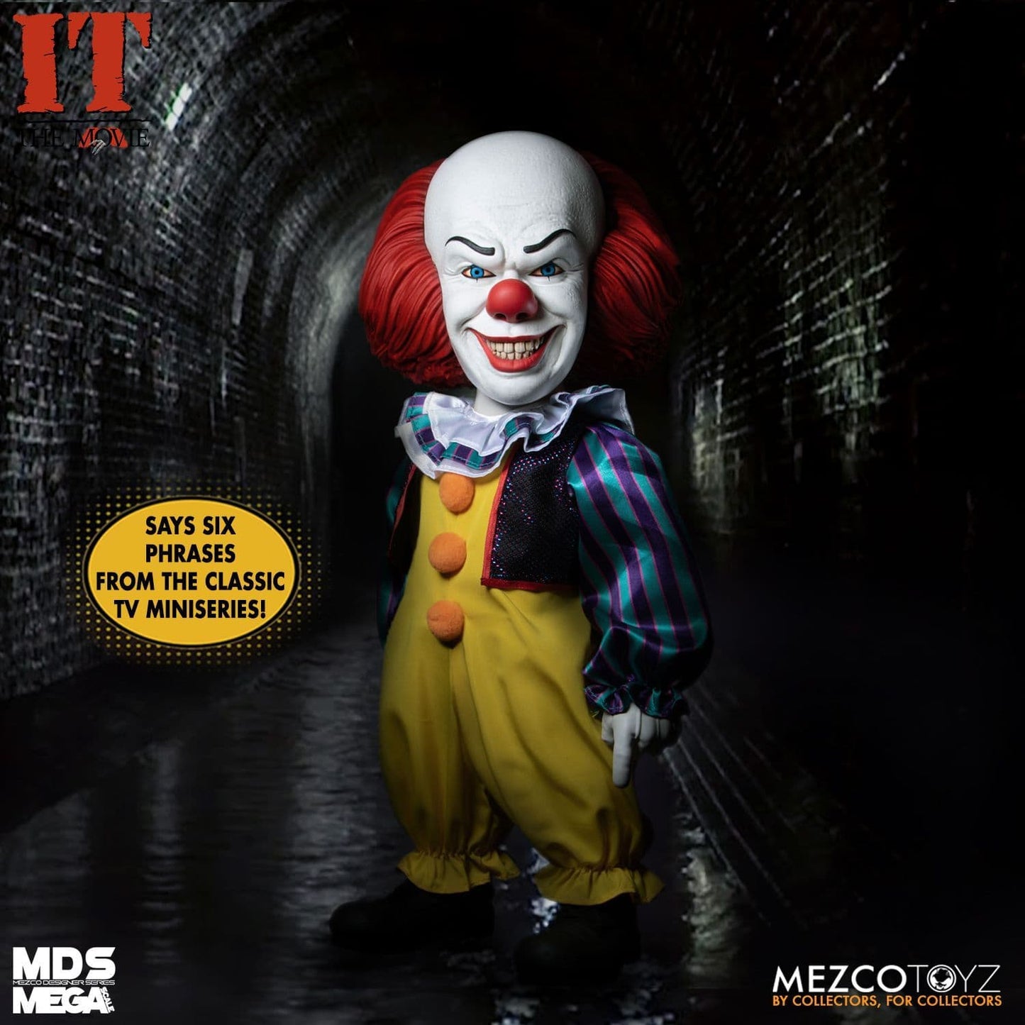 IT (1990) Pennywise Mega Scale Talking Figure