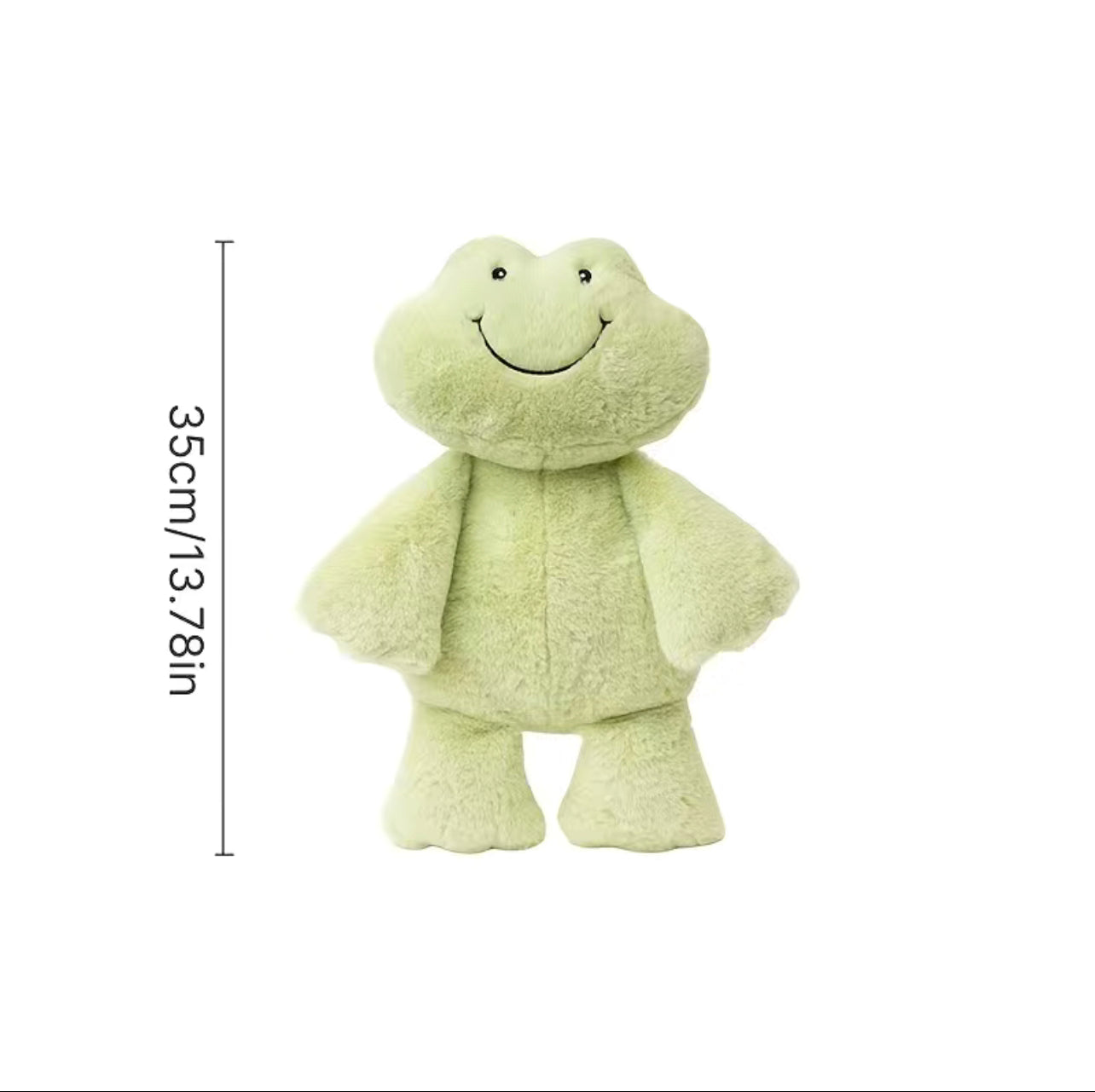 Herman the Happy Frog Plush