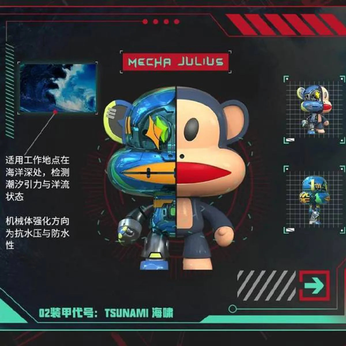Paul Frank Mecha Julius Blind Box