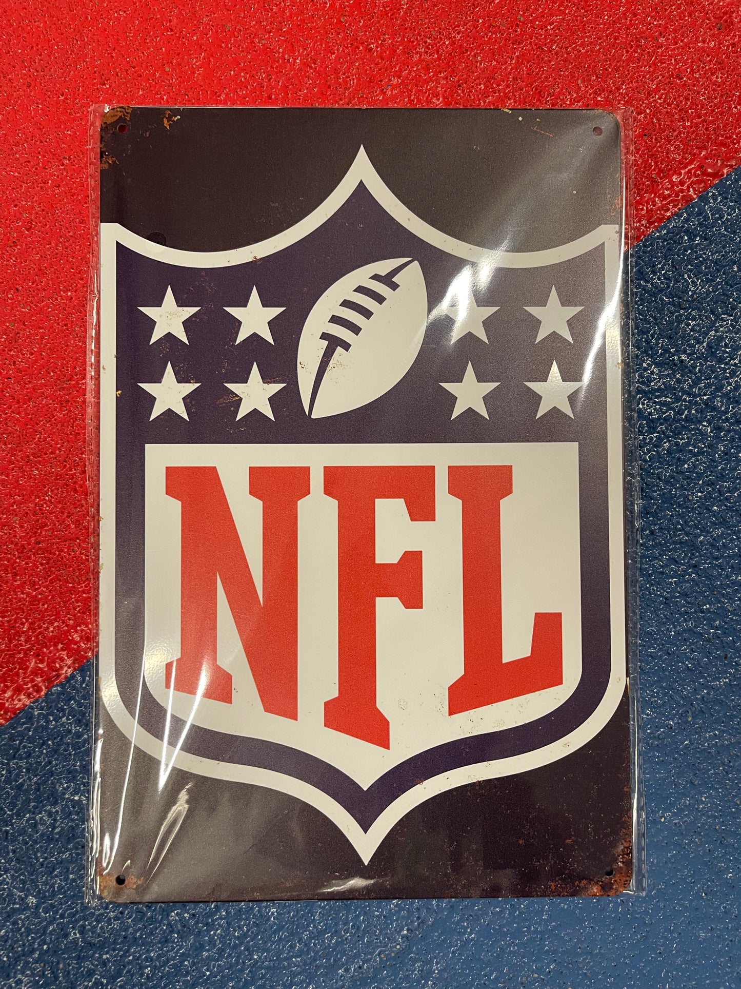 NFL A4 Metal Sign