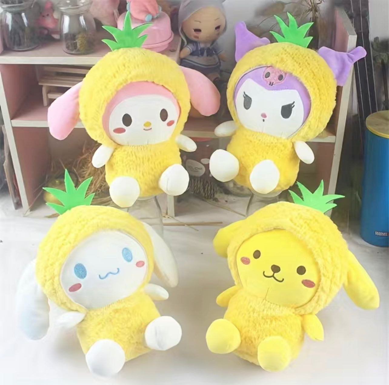 Sanrio Pompompurin Pineapple Plush