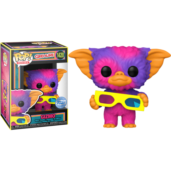 Gremlins 1420 Gizmo Blacklight Funko Pop! Vinyl Figure