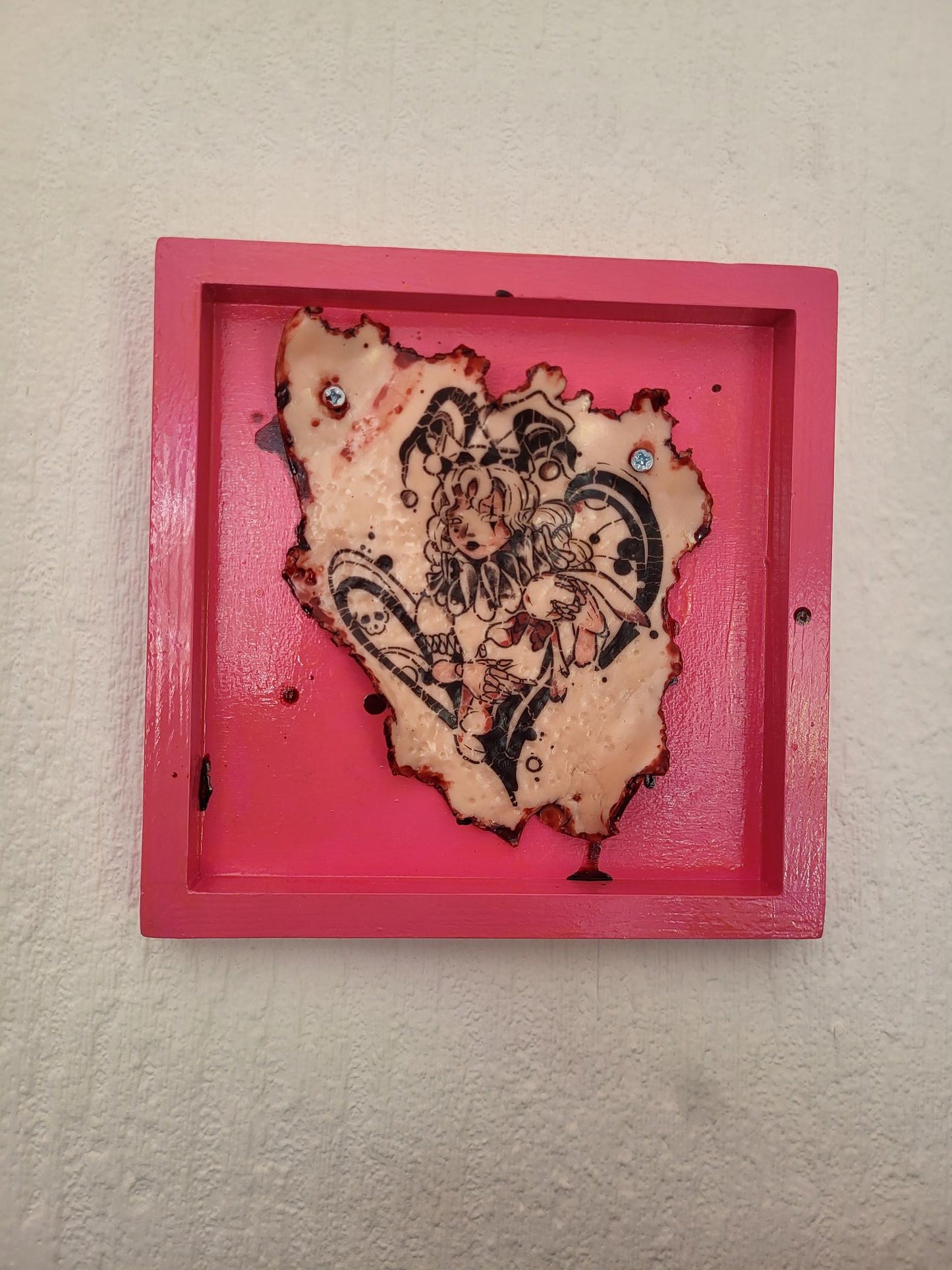 Jester Girl Tattoo Removal Frame