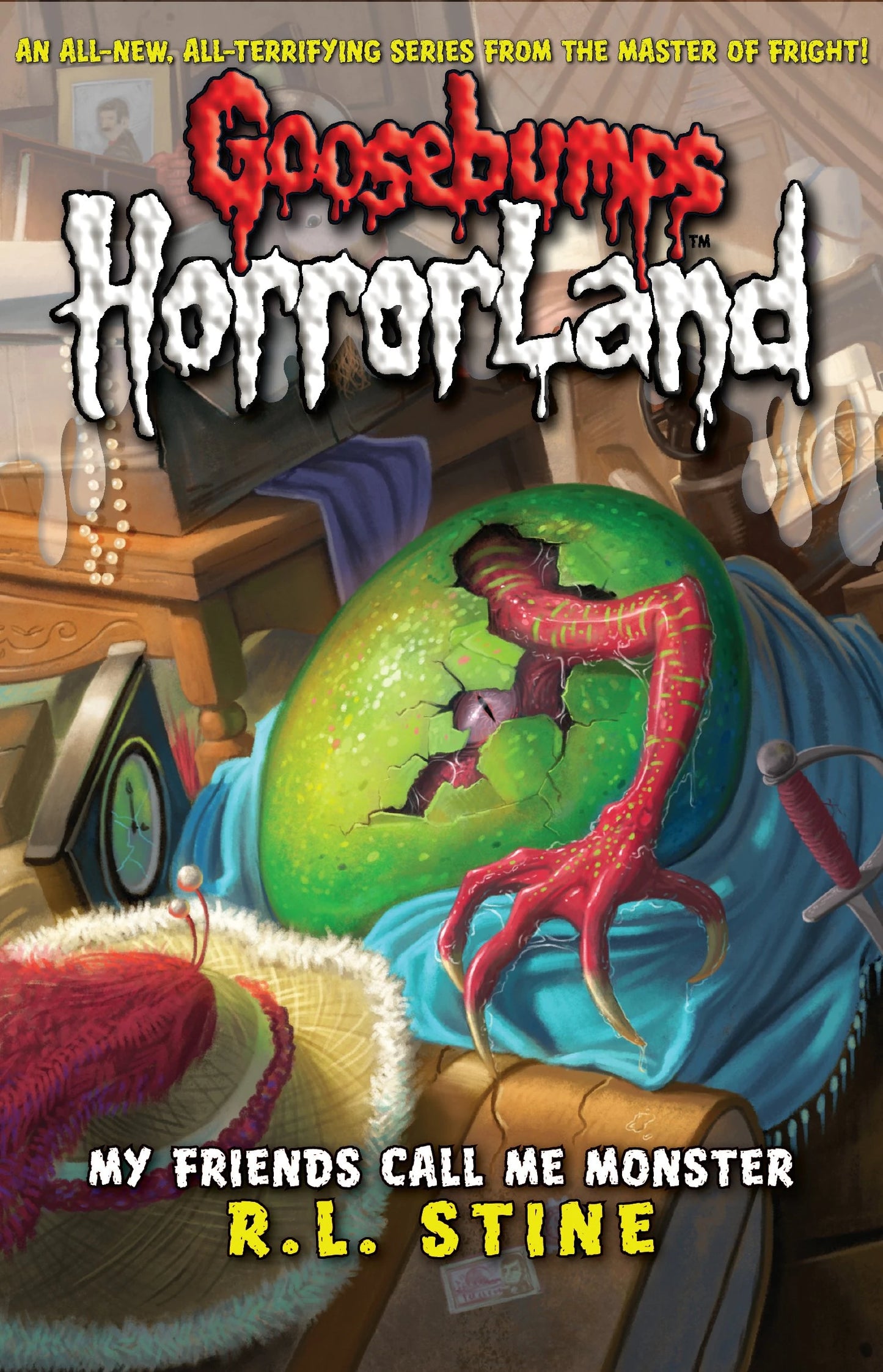 Goosebumps HorrorLand My Friends Call Me Monster Novel