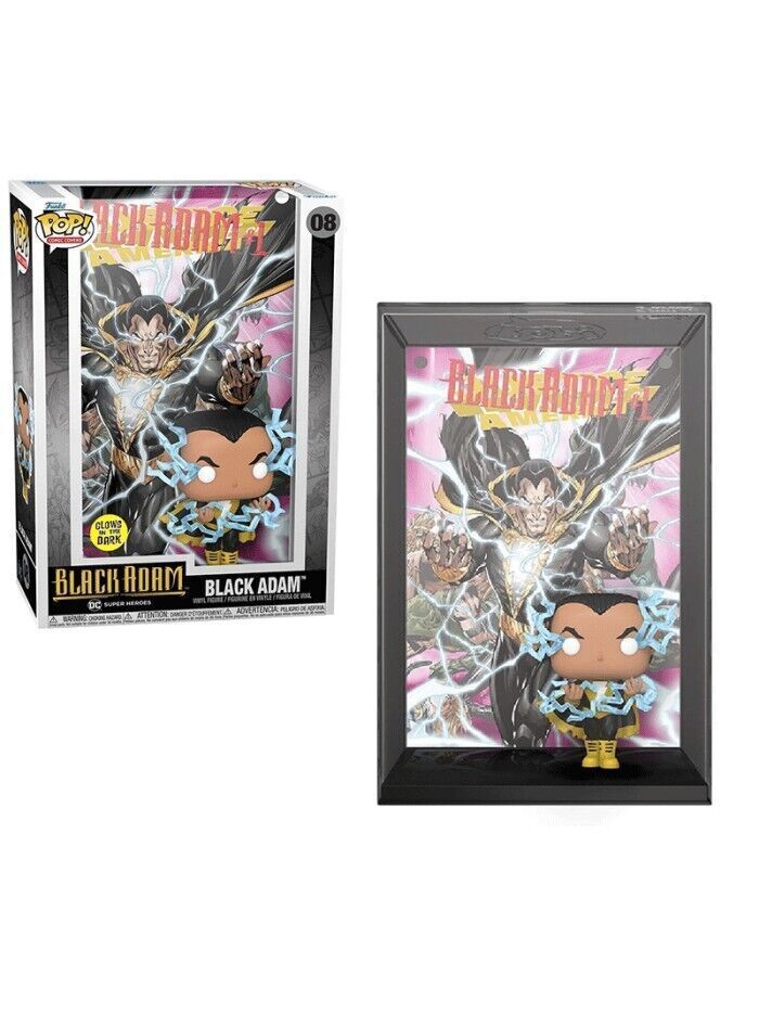 DC Comics Black Adam Comic Cover GITD Funko Pop! Vinyl Figure
