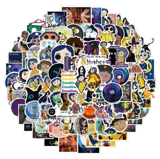 Coraline Waterproof Sticker