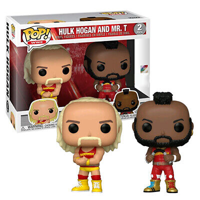 WWE Hulk Hogan and Mr. T Pop! Vinyl Figure