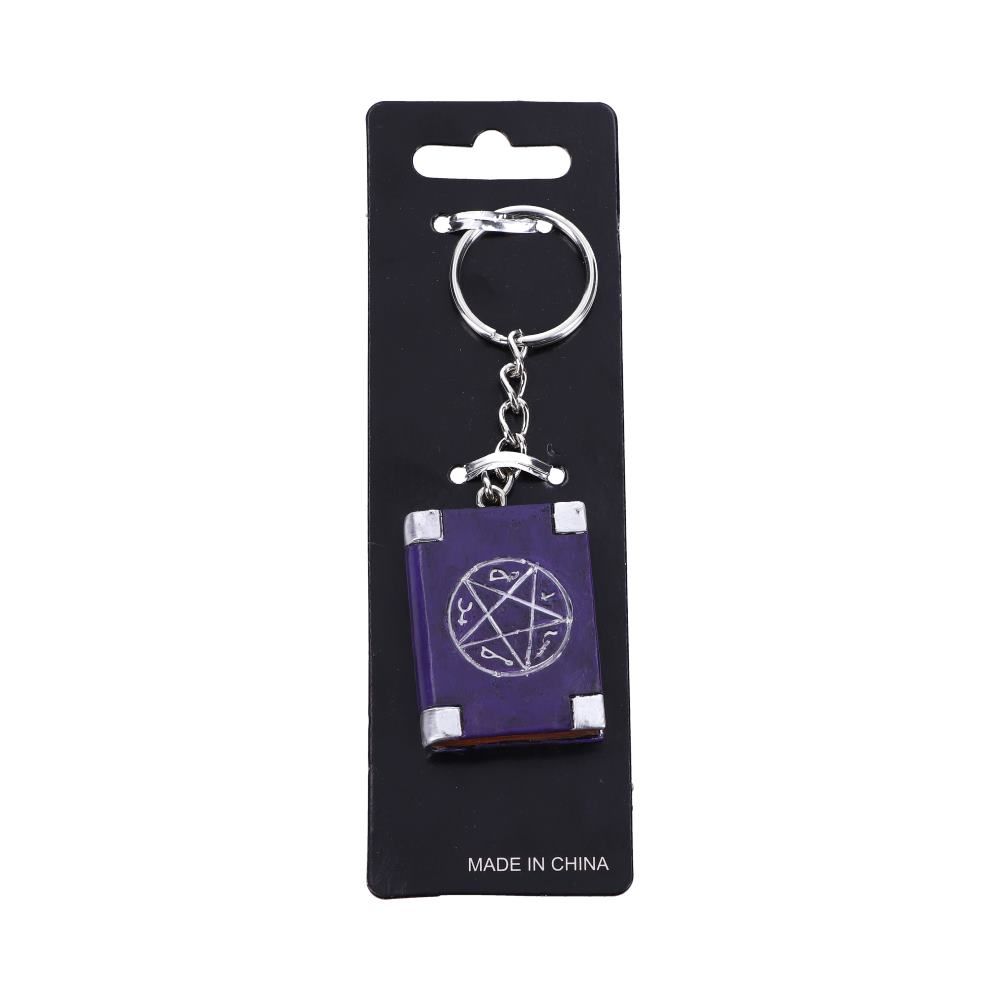 Book of Spells 4.5cm Keyring
