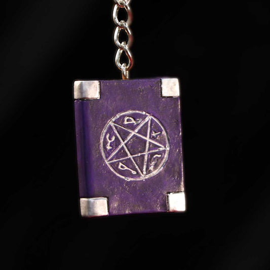 Book of Spells 4.5cm Keyring