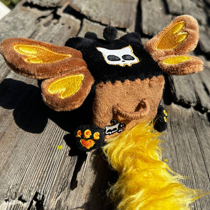 Deathshead Moth Baby SquaredyCats Mini Plush