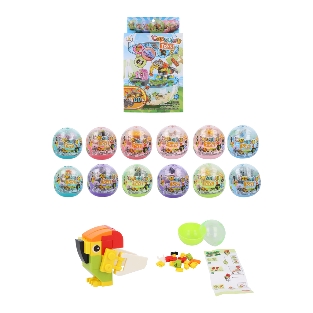 Animal Block Kit Mystery Capsule