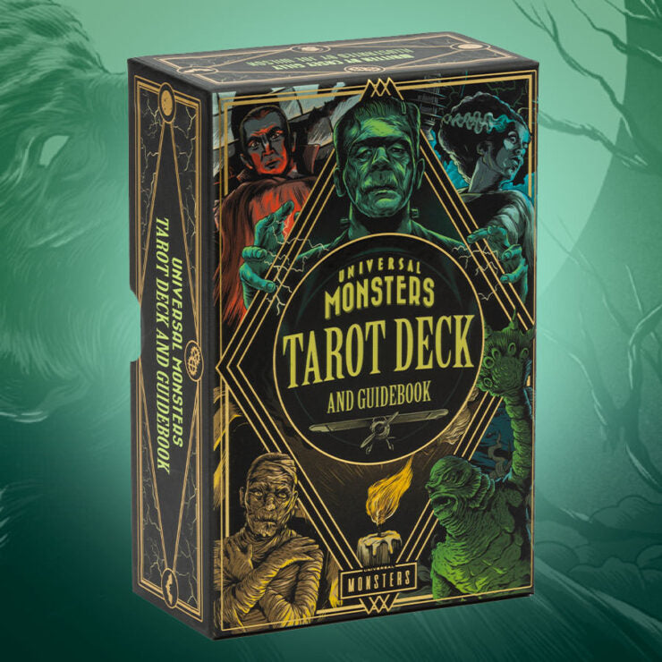 Universal Monsters Tarot Cards and Guidebook Set