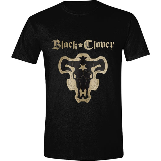 Black Clover Bulls Emblem Black T-Shirt