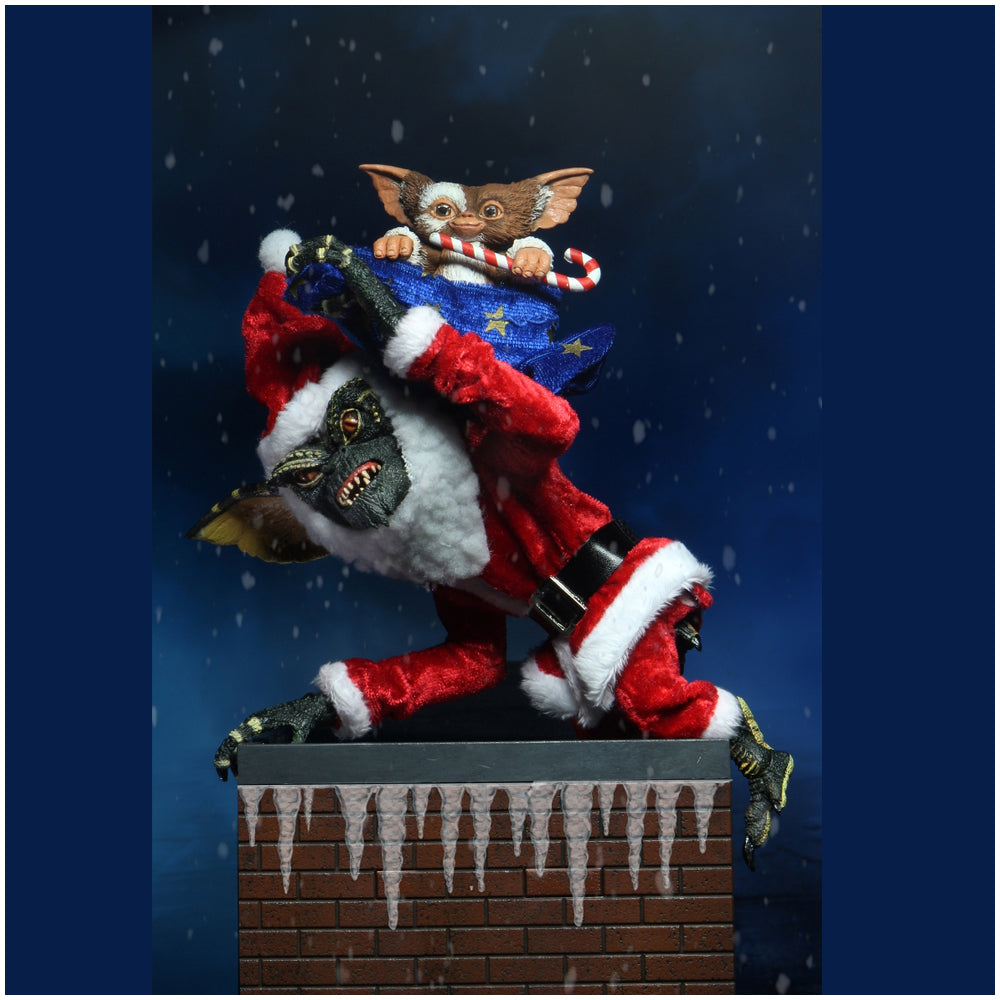 Gremlins Ultimate Santa Stripe And Gizmo Figure