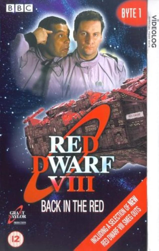 Red Dwarf VIII Byte One Back in the Red VHS Tape