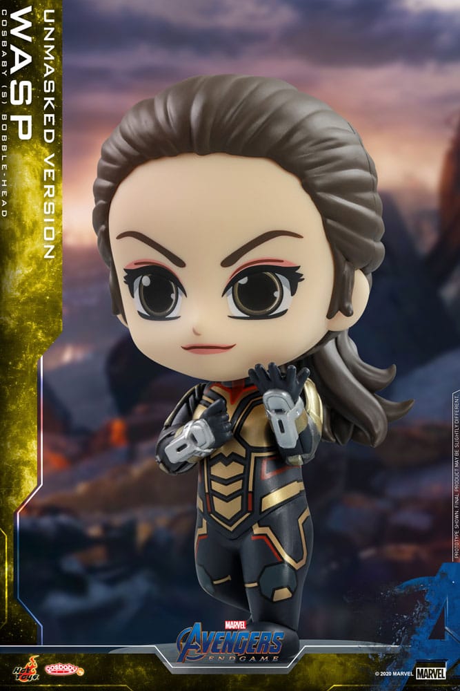 Marvel Avengers Endgame The Wasp Unmasked Ver. Cosbaby