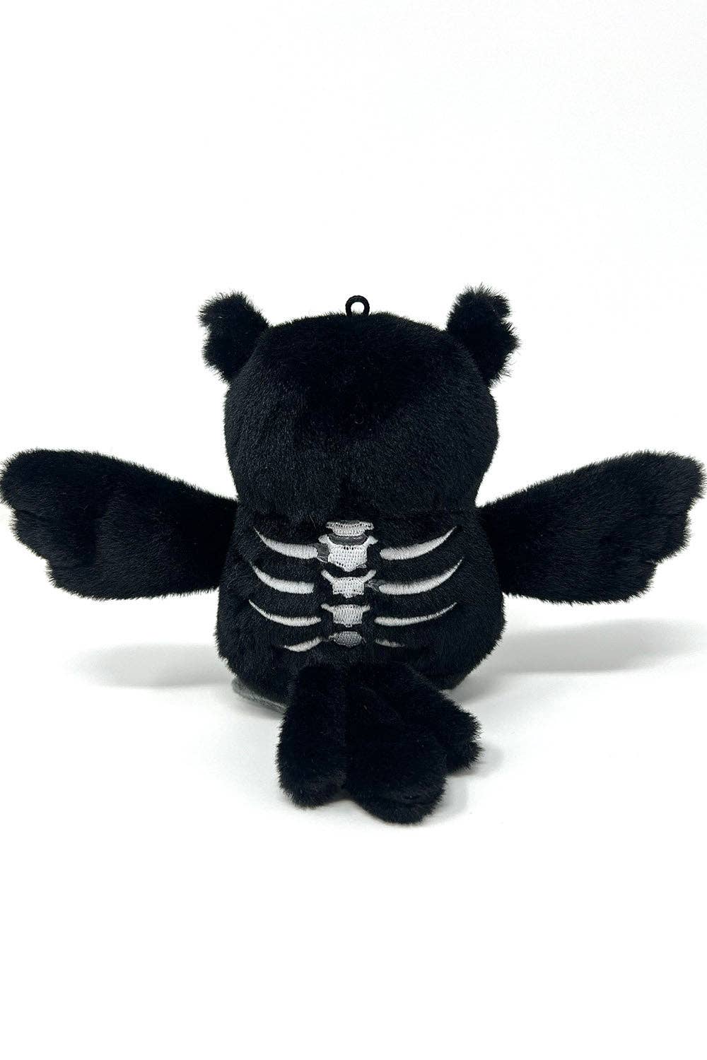 Skelehoot Owl Plush Keychain