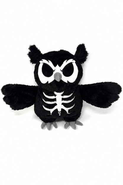 Night Owl Skeleton Plush Toy