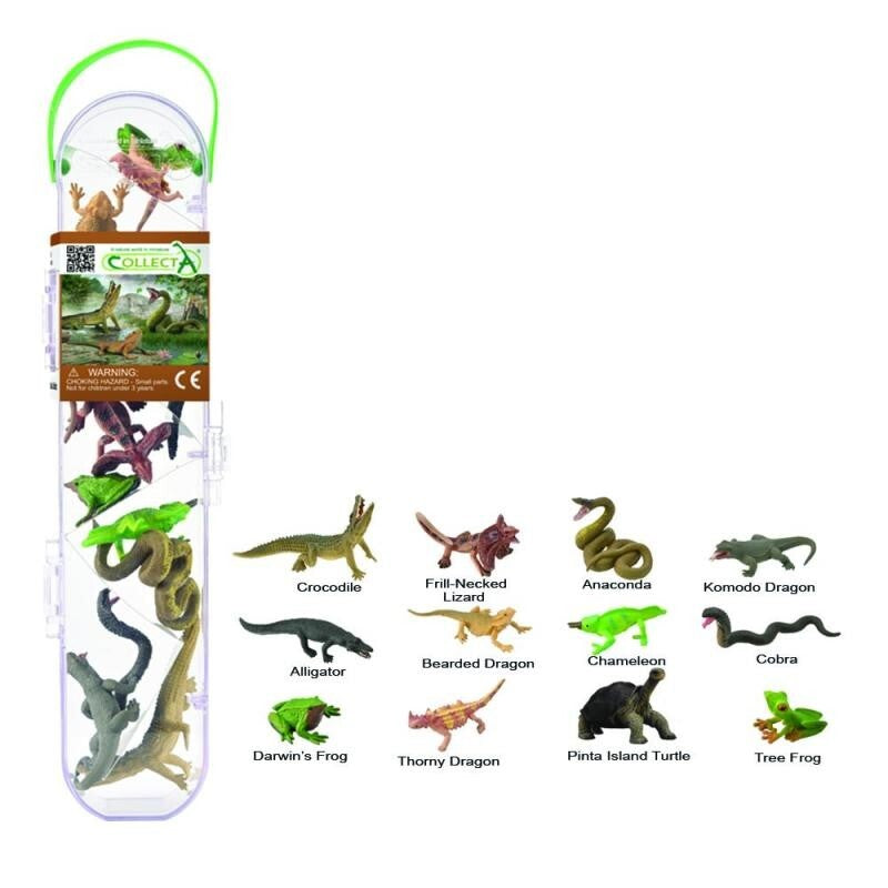 Reptiles And Amphibians Mini Figure Box