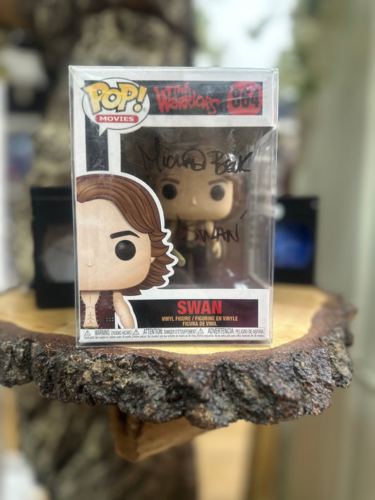 Funko Pop! The Warriors 864 Swan Autographed Vinyl Figure