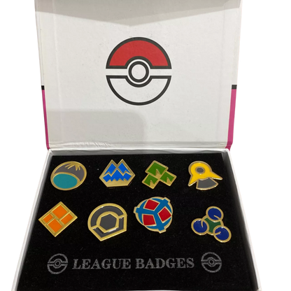 Pokemon Gym Badge Set