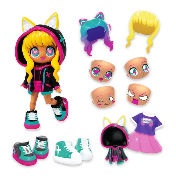 Animakii Doll Set - Gamer & Cyberpunk