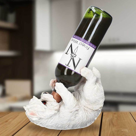 West Highland Terrier Guzzlers Wine Bottle Holder