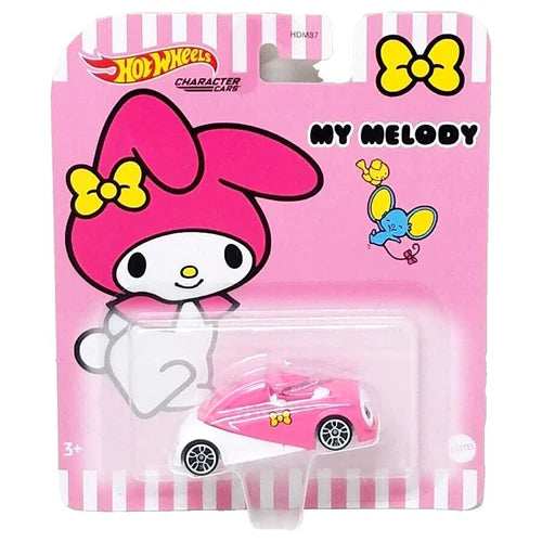 Sanrio My Melody Hot Wheels Character Cars