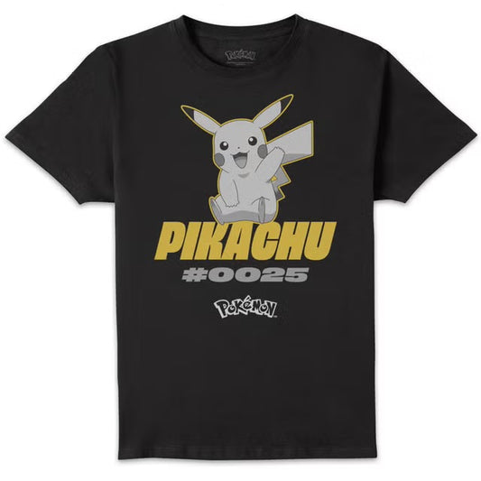 Pokemon Pikachu Black T-Shirt