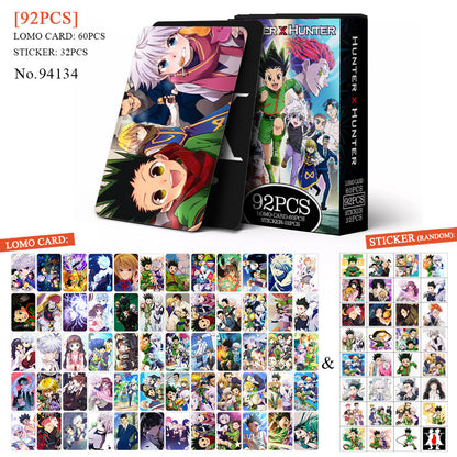 Hunter X Hunter 92PC Lomo Card & Sticker Pack