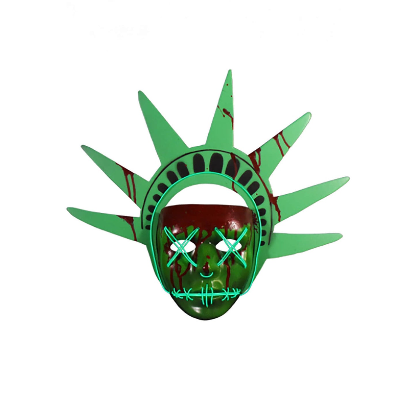 The Purge Anarchy Statue Of Liberty Light Up Mask