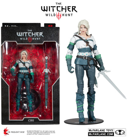 The Witcher III Wild Hunt Ciri Elder Blood Action Figure