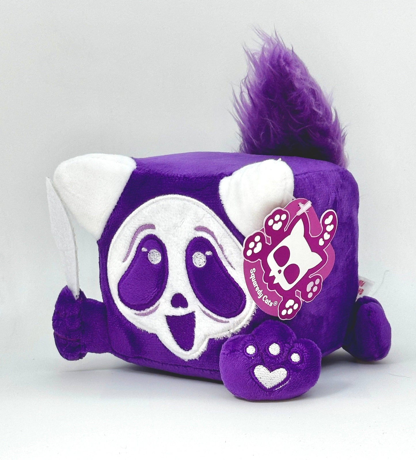 GhostPuss PURPLE signature size SIGNED AND NUMBERED plushie xxx/200