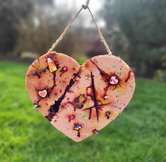 Kawaii Hearts skin hanging wall plaque