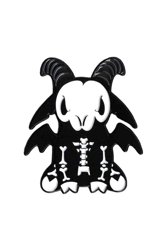 Skelegoat Enamel Pin