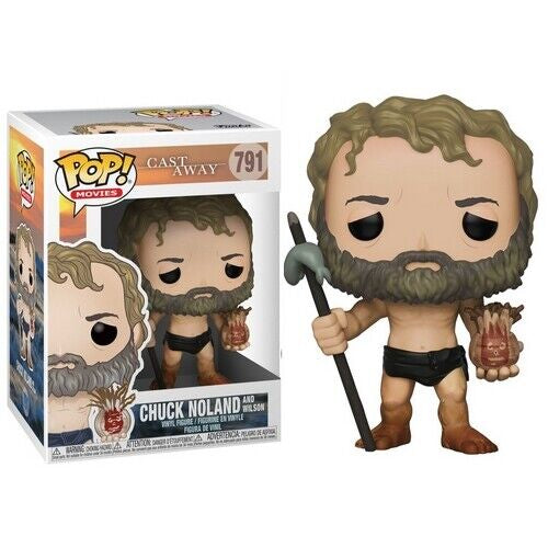 Funko Pop! Cast Away 791 Chuck Noland And Wilson Vinyl Figure