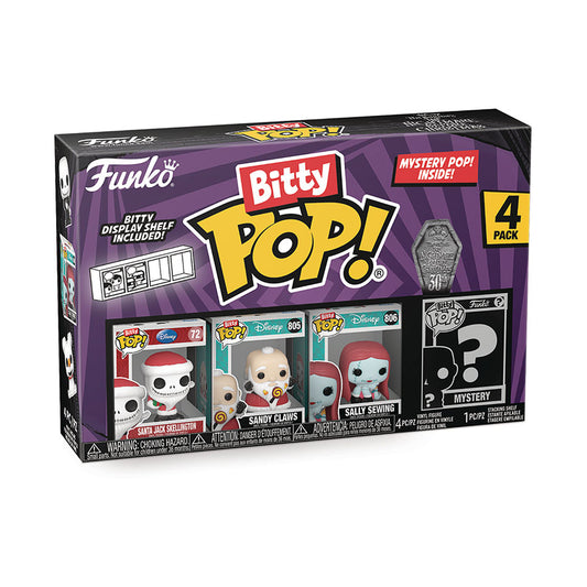 The Nightmare Before Christmas Series 2 Bitty Funko Pop! 4-Pack