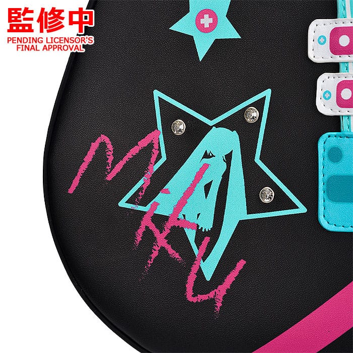 Hatsune Miku Character Vocal Series 01: Guitar-Shaped Shoulder Bag