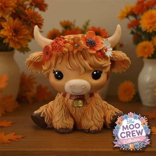 The Moo Crew Marigold The Highland Cow Statue