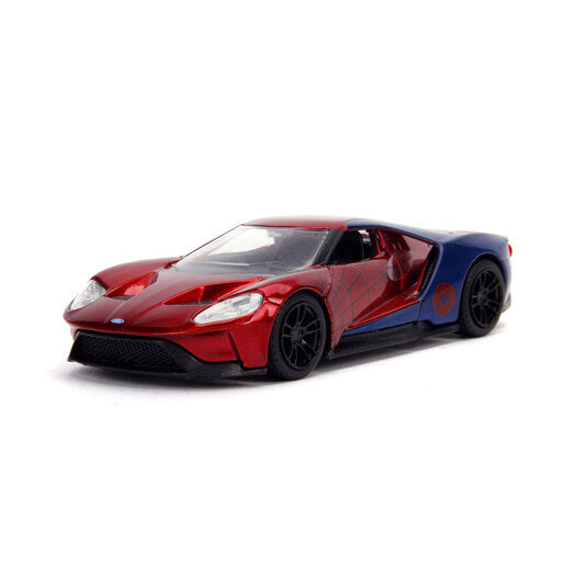 Marvel Spider-Man 2017 Ford GT Die-Cast Metal Car