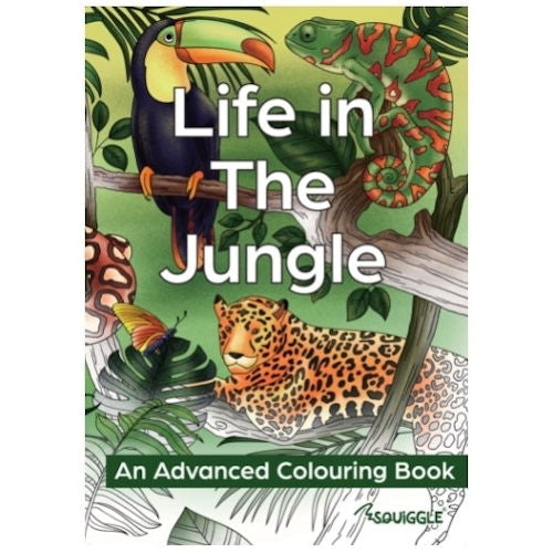 Life In The Jungle An Advanced Colouring Book