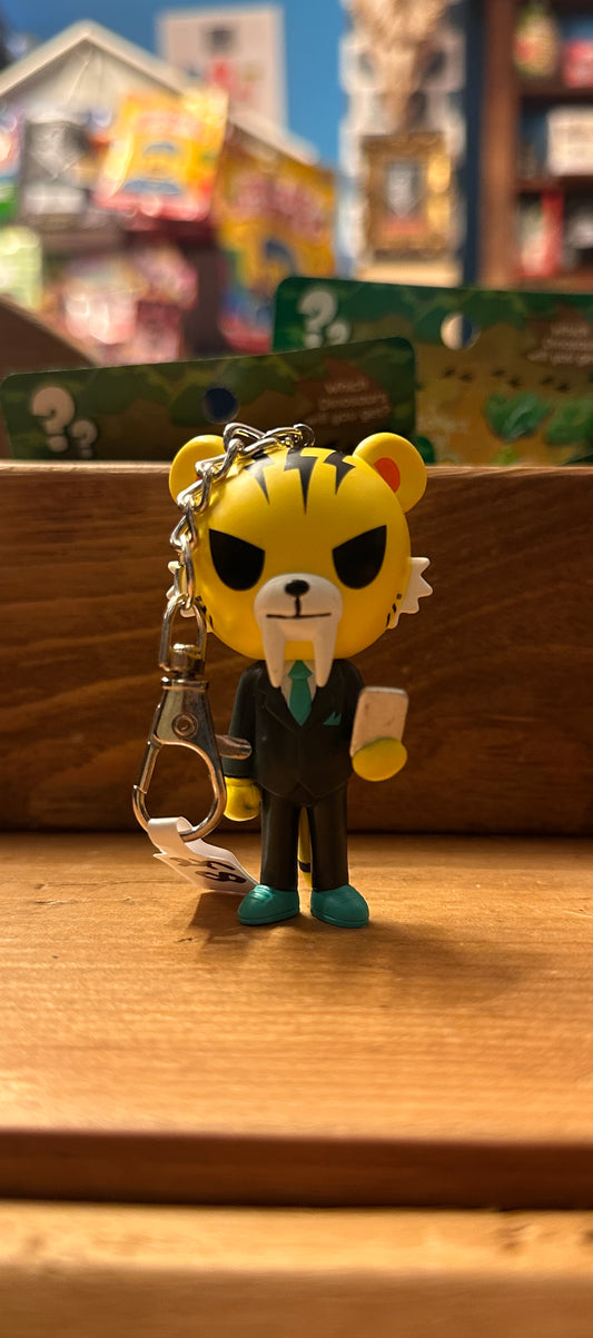 Tokidoki Salary Man Tiger Keychain