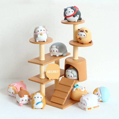 Molang Lazy Cat Costume Figure Blind Box Random Toy Vol.5