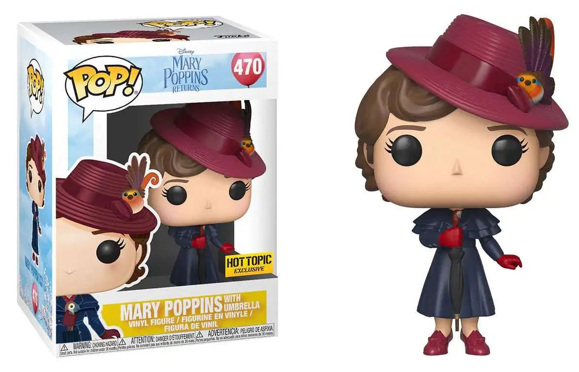 Disney Mary Poppins Returns 470 Mary Poppins With Umbrella Funko Pop