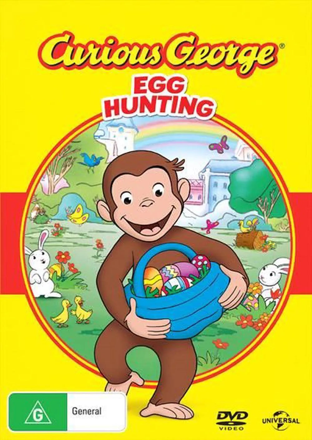 Curious George Egg Hunting Region 4 DVD