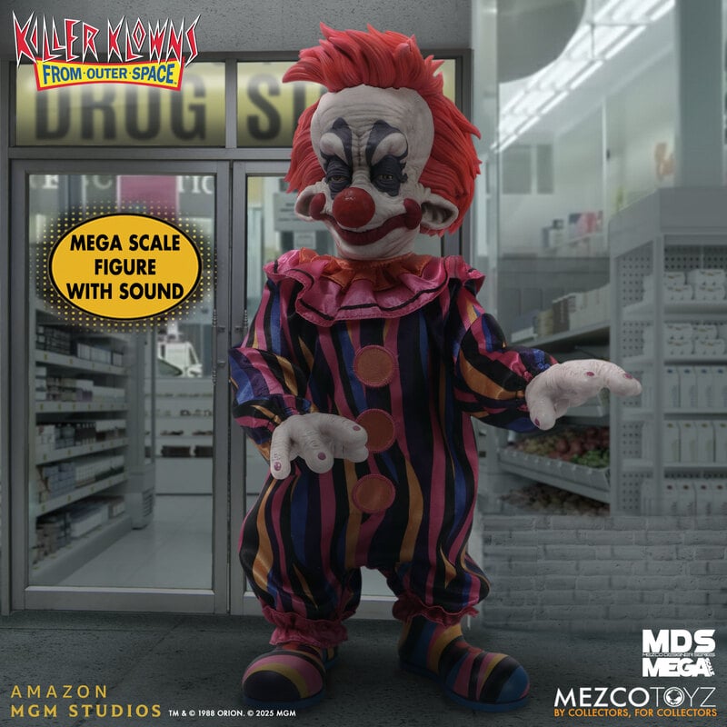 Killer Klowns From Outer Space Rudy MDS Mega Figure