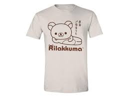 Rilakkumma Always Relaxed Beige T-Shirt
