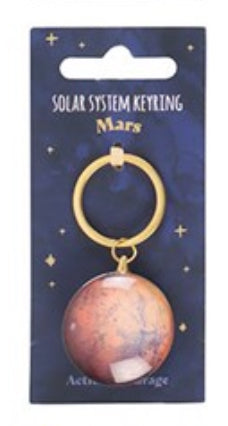 Solar System Keyring
