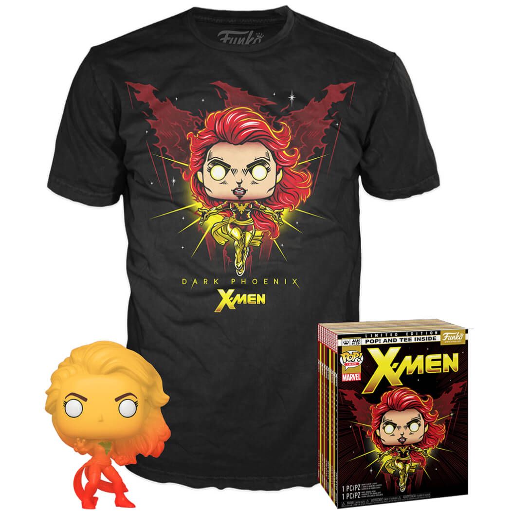 X-Men Dark Phoenix Funko Pop! and Tee (Medium)